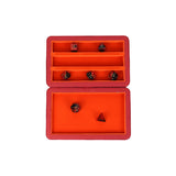 LPG Essentials Dice Case Scarlet / Copper