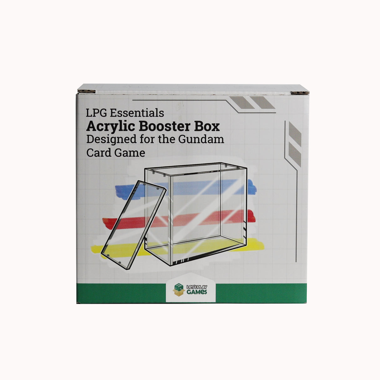 LPG Essentials Acrylic Booster Box Protector - Gundam