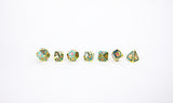 LPG Dice RPG Set Concentric Red/Green/Gold