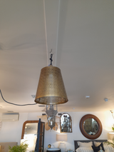 Hanging Pendant - Antique Brass