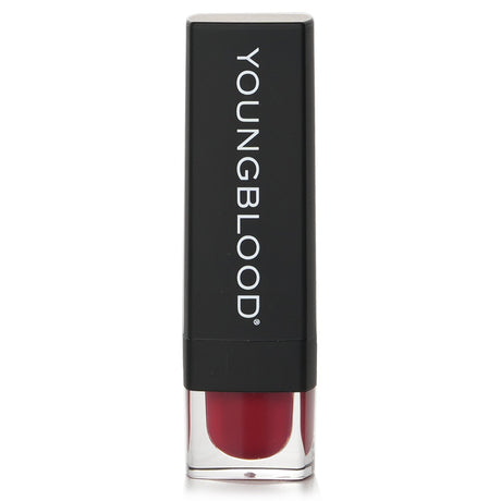 Vibrant Youngblood Kranberry Lipstick, 4g, offers long-lasting color and hydration for a smooth, comfortable wear.