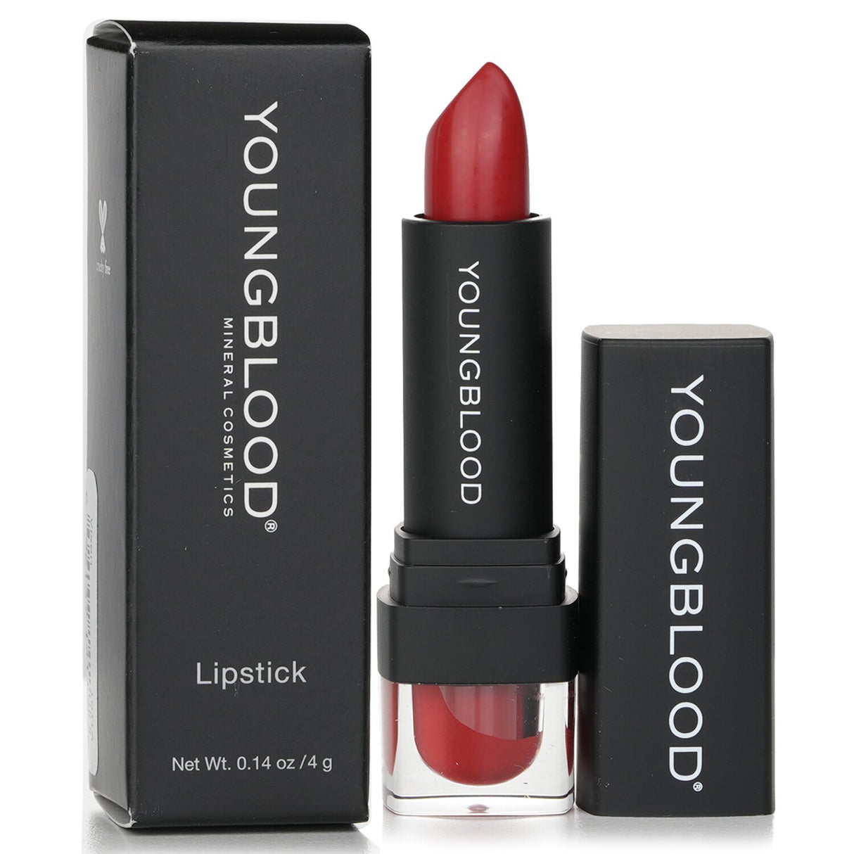 Youngblood Vixen Lipstick in a luxurious shade, offering long-lasting color with a moisturizing, smooth application.