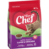 Chef Dry Cat Food Lamb & Chicken 2kg