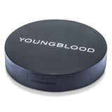 Youngblood Pressed Mineral Rice Powder in Light, 10g, offers a lightweight, matte finish while controlling shine and minimizing pores.