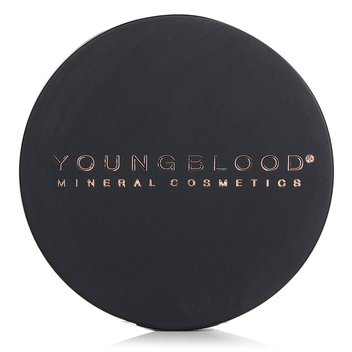 Youngblood Pressed Mineral Rice Powder in Medium, a silky, talc-free powder for a flawless matte finish and shine control.