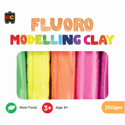 EC Modelling Clay 5 Fluro colours x 50g