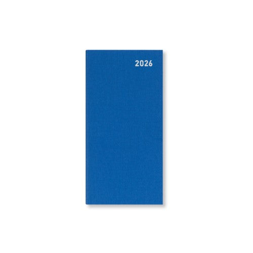 Letts of London Diary Principal Slim WTV English Blue 2026