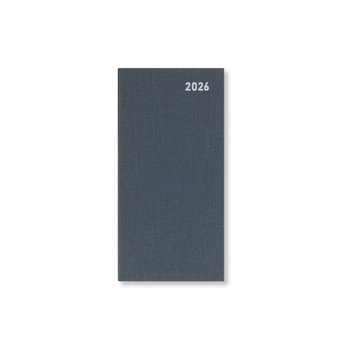 Letts of London Diary Principal Slim WTV English Grey 2026