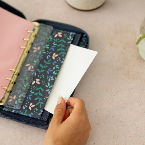 Filofax Organiser Compact Zip Personal Garden