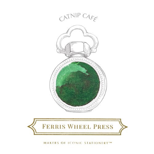 Ferris Wheel Press Fountain Pen Ink Catnip Cafe 10ml