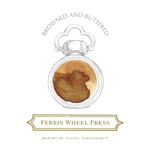 Ferris Wheel Press Fountain Pen Ink Browned and Buttered 10ml