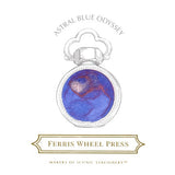 Ferris Wheel Press Fountain Pen Ink Astral Blue Odyssey 38ml