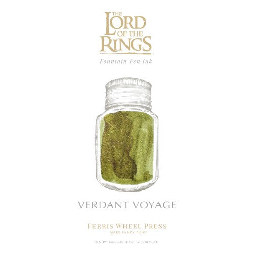 Ferris Wheel Press Fountain Pen Ink WB Lord of the Rings Verdant Voyage 10ml
