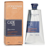 L'Occitane Cade After Shave Balm for men, 75ml, soothes irritation and redness after shaving, suitable for all skin types.