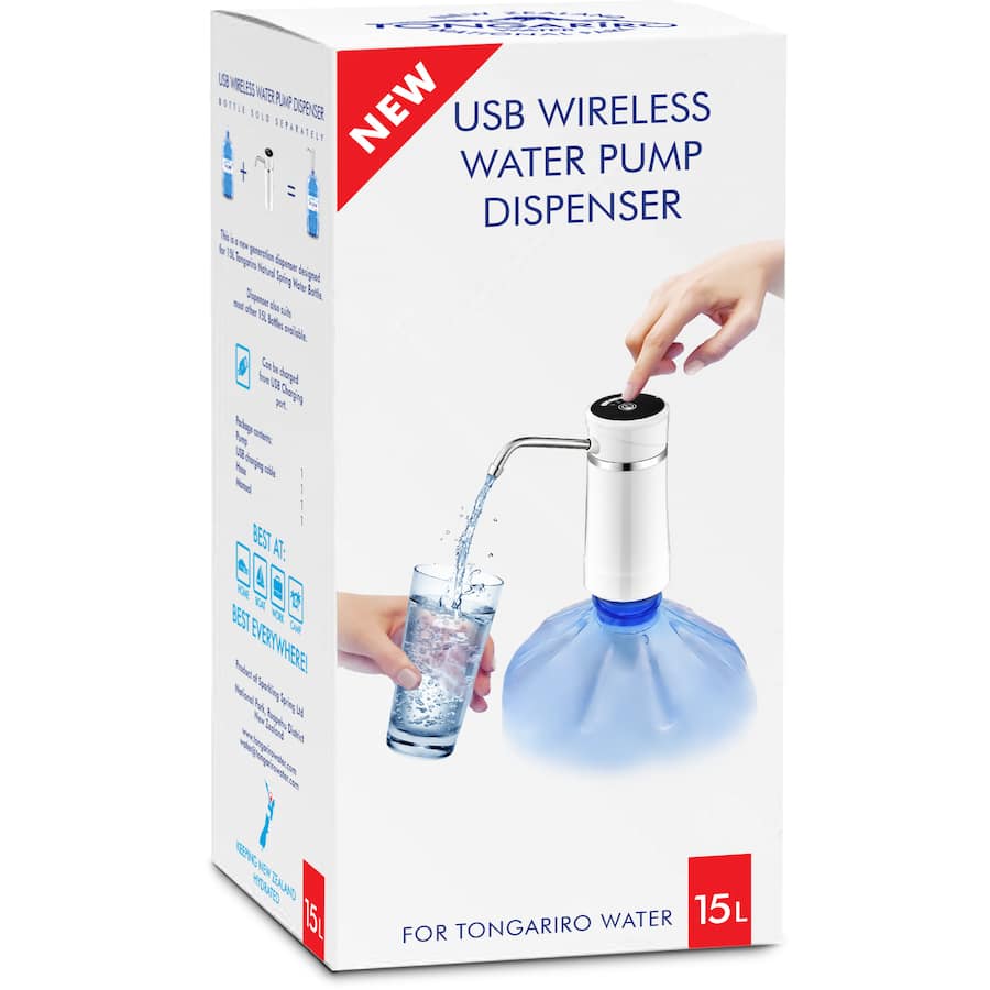 Tongariro Water Pump Dispenser Usb