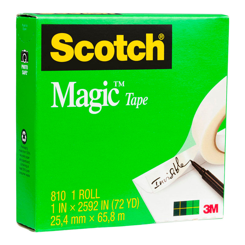 3M Scotch Magic Tape 810 25.4mmx66m