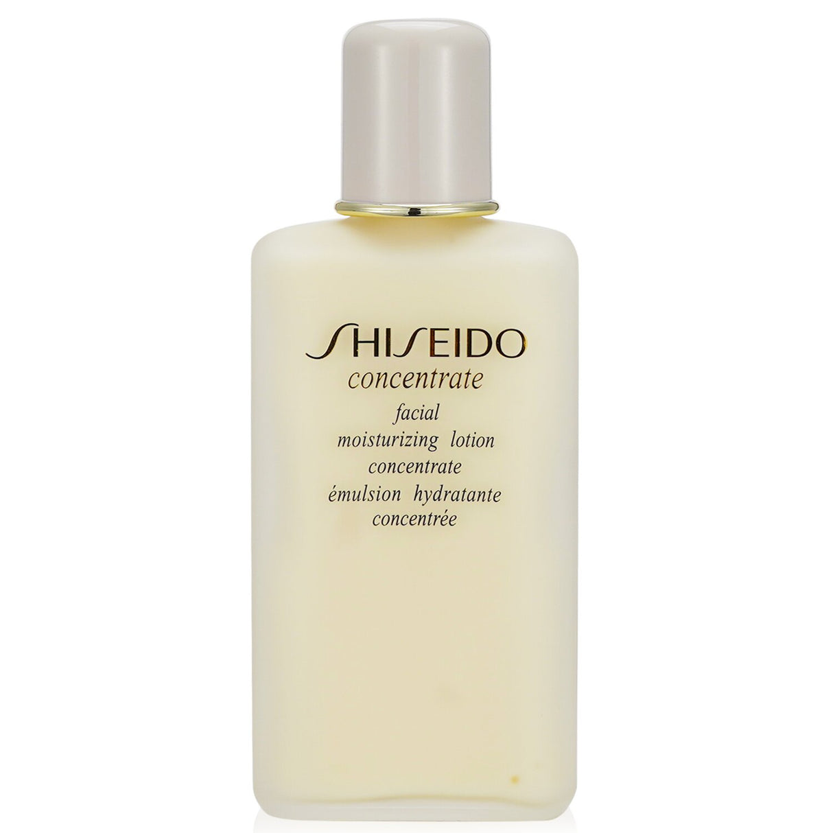 Shiseido Concentrate Facial Moisture Lotion 100ml for dry skin, enriched with natural oils for hydration and resilience.