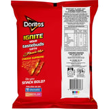 Doritos Flaming Hot Corn Chips Cheese Supreme - 150g