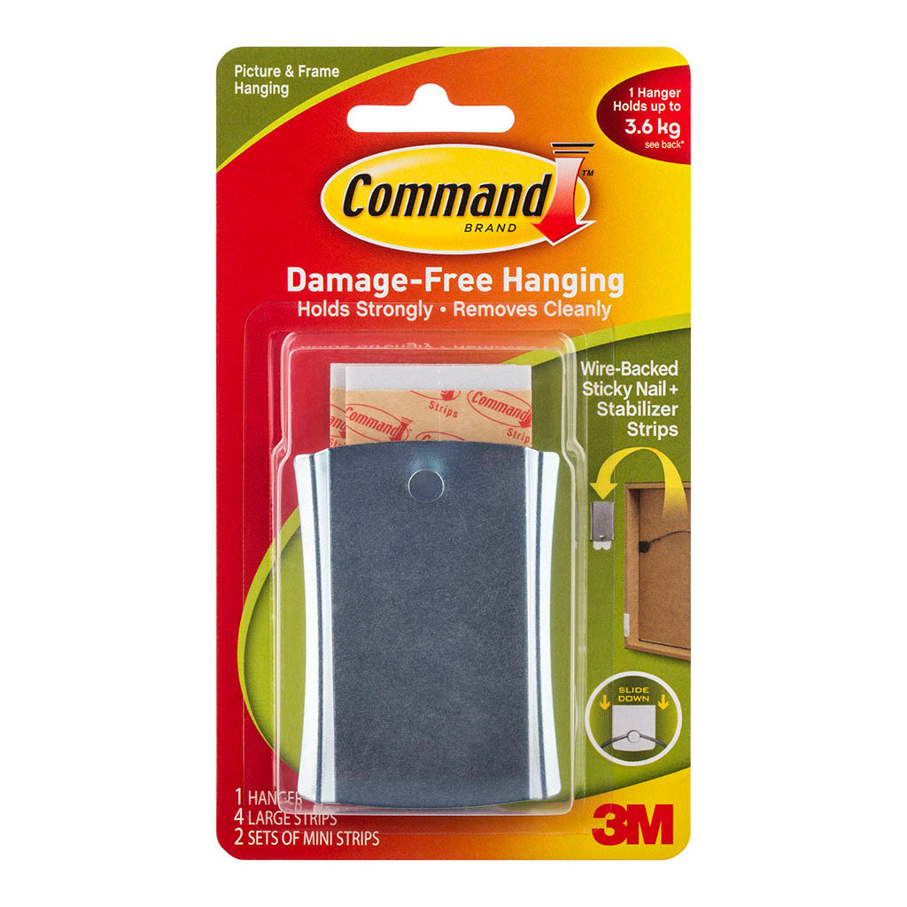 3M Command Picture Hanger 17048 Jumbo Metal Universal