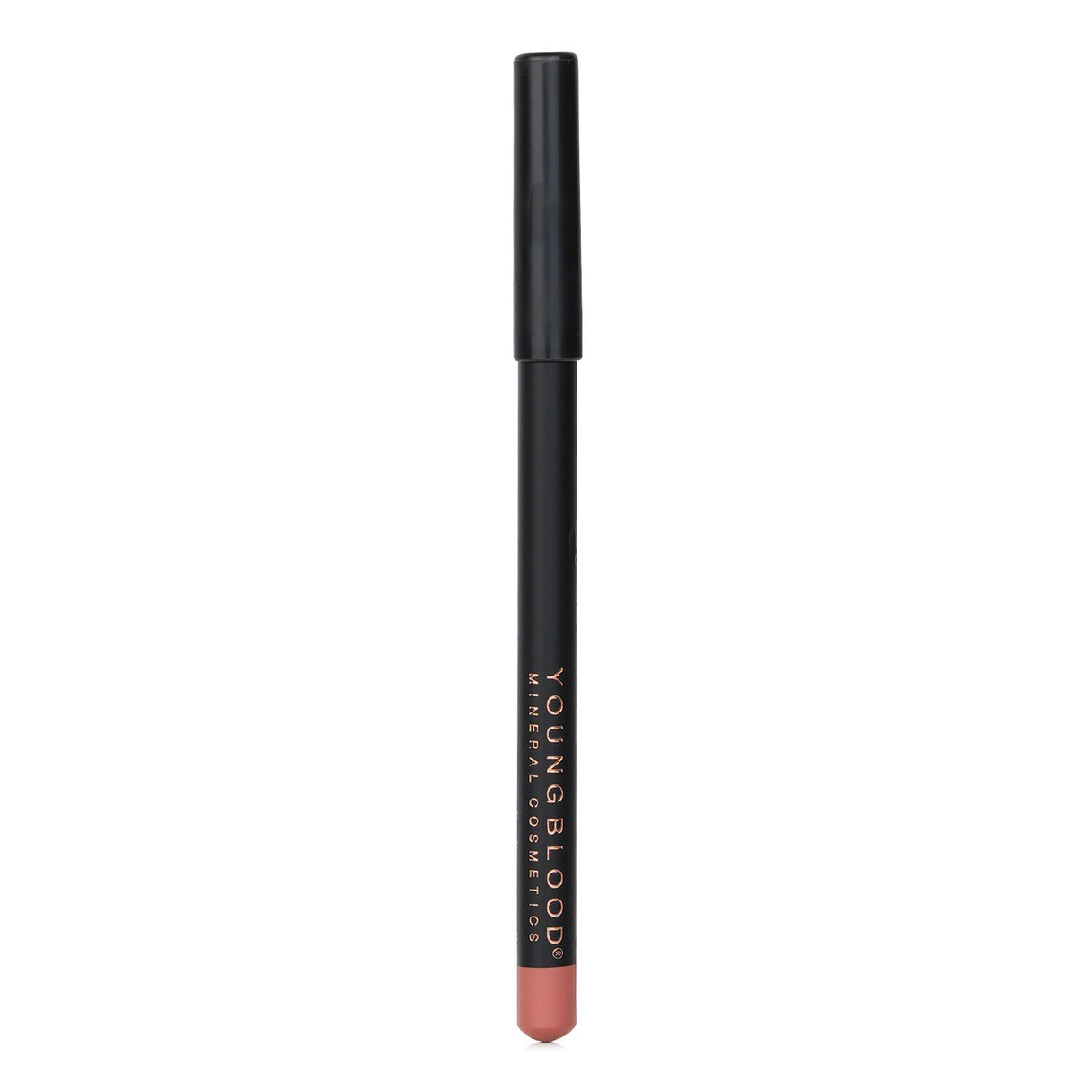 Youngblood Lip Liner Pencil in Pout, a silky-textured liner for defining lips and extending lipstick wear.