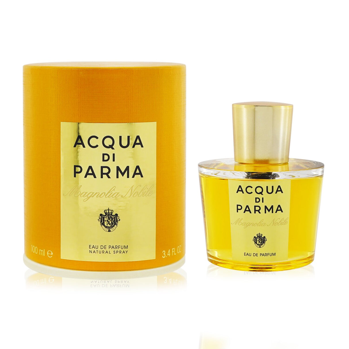 Acqua Di Parma Magnolia Nobile Eau De Parfum in a 100ml bottle, capturing floral elegance and sensuality for refined women.