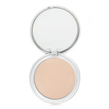 Clinique Almost Powder Makeup SPF 15 in No. 01 Fair, a lightweight foundation for all skin types, offers smooth, long-lasting wear.