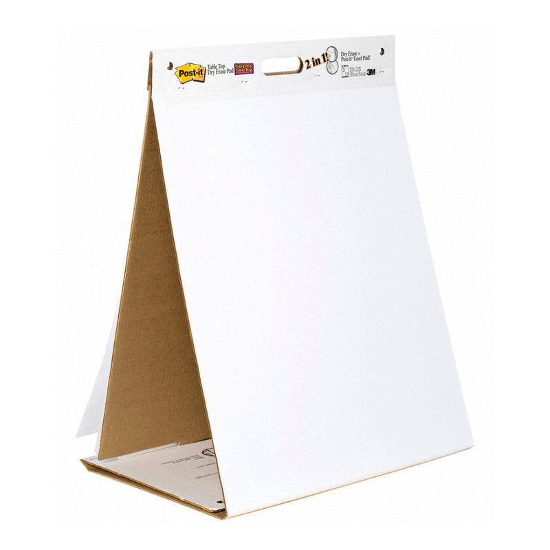 3M Tabletop Easel Pad 563 Dry Erase- (Set of 6)