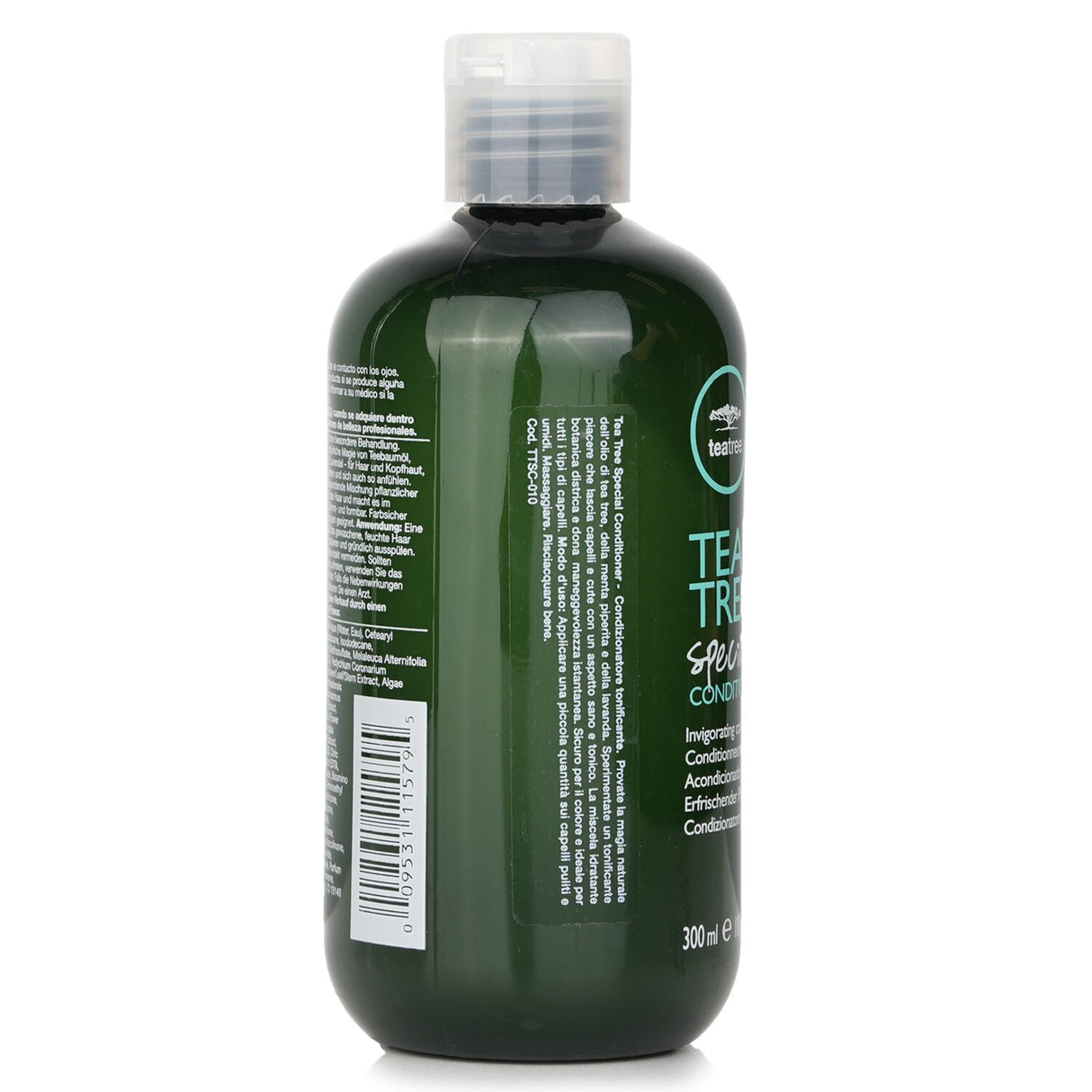 Paul Mitchell Tea Tree Special Conditioner in a 300ml bottle, revitalizes hair with tea tree oil, peppermint, and lavender aromas.