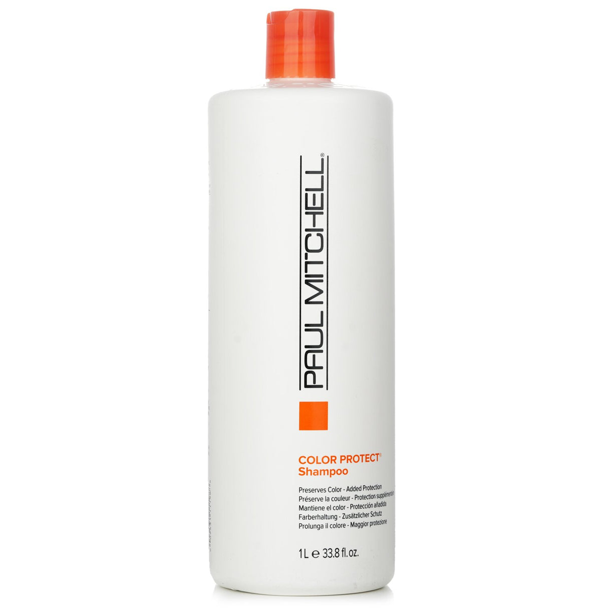 Gentle cleanser shampoo for color-treated hair, enhances shine, strength, and protects against UV damage. 1000ml.