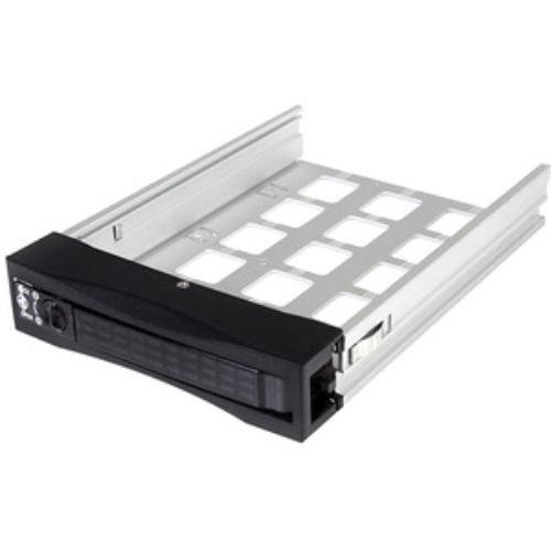 Black internal drive bay adapter for 1 x 3.5" drive, enhancing data storage with easy installation and high-speed transfer.