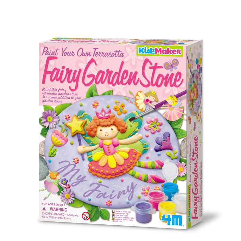 Fairy Garden Stone Painting - 4M