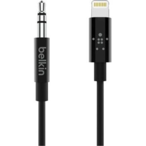 Belkin 3.5 mm Audio Cable With Lightning Connector - Black