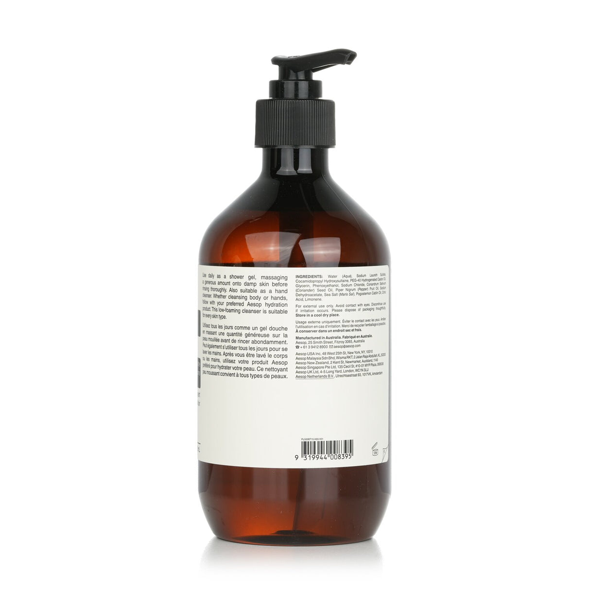 Aesop - Coriander Seed Body Cleanser  - 500ml/17.99oz