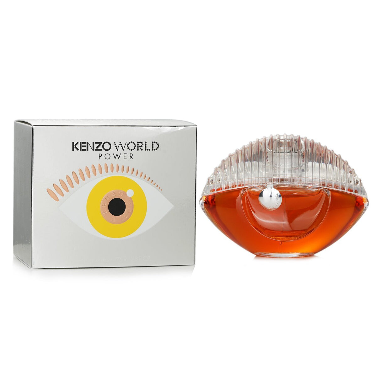 Kenzo World Power Eau De Parfum 75ml – a fruity floral fragrance with red fruits, peony, and jasmine, perfect for any occasion.