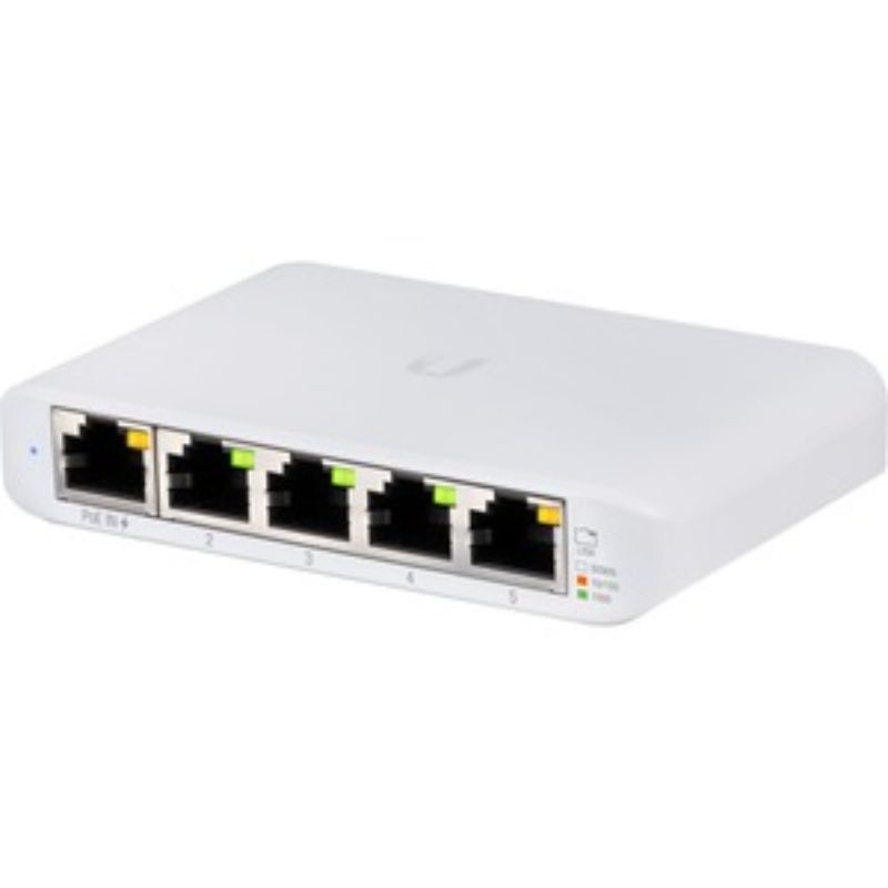 Ubiquiti Compact 5-Port Gigabit Switch - 5 Ports - Manageable - 2 Layer Support