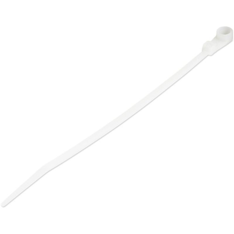Startech 15cm(6in) Cable Ties with Mounting Hole - 3mm(1/8in) wide 40mm(1-1/2in