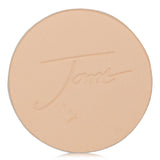 Soft matte finish powder refill in a mirrored compact, ideal for reducing shine and suitable for all skin tones.