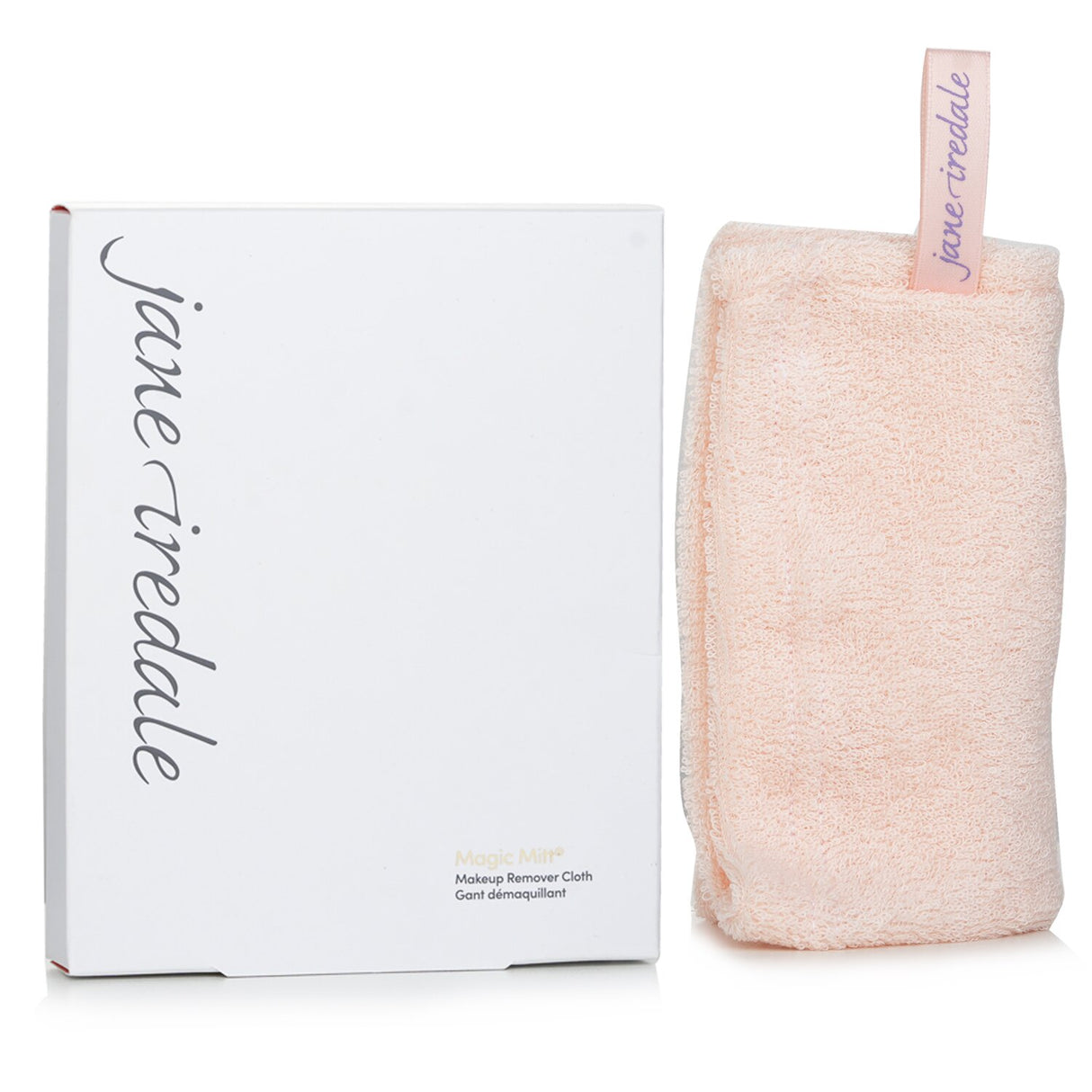 Jane Iredale Magic Mitt, eco-friendly microfiber cloth for effortless makeup removal and healthy skin maintenance.