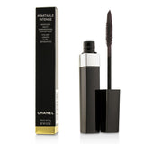 Chanel Inimitable Intense Mascara in #20 Brun, showcasing a unique brush for volume, length, and curl in deep brown.