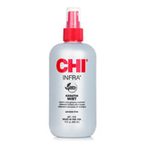 CHI Keratin Mist Leave-In Treatment bottle showcasing lightweight formula for stronger, smoother, and more manageable hair.