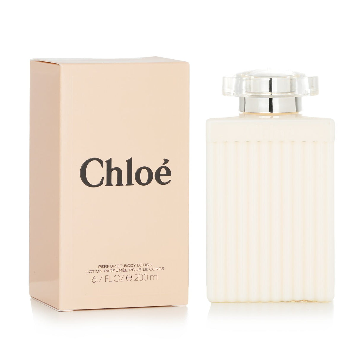 Luxurious Chloe Perfumed Body Lotion in 200ml, ideal for softening and hydrating skin with a delightful lingering scent.