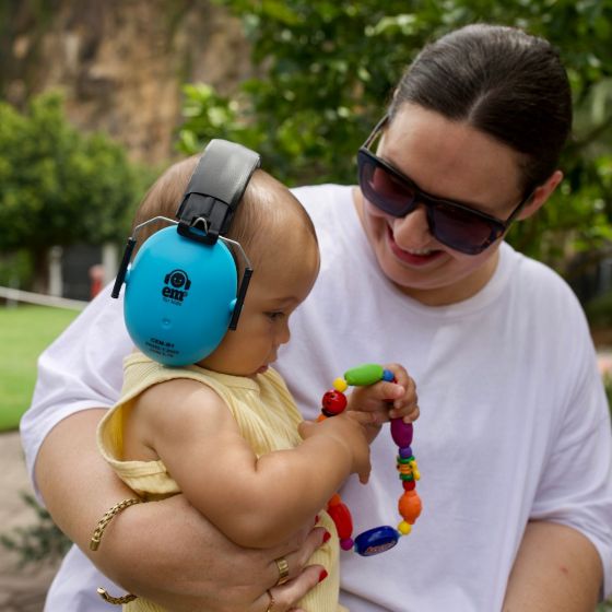 Kids Earmuffs Blue - 6m+ - Em's 4 Kids
