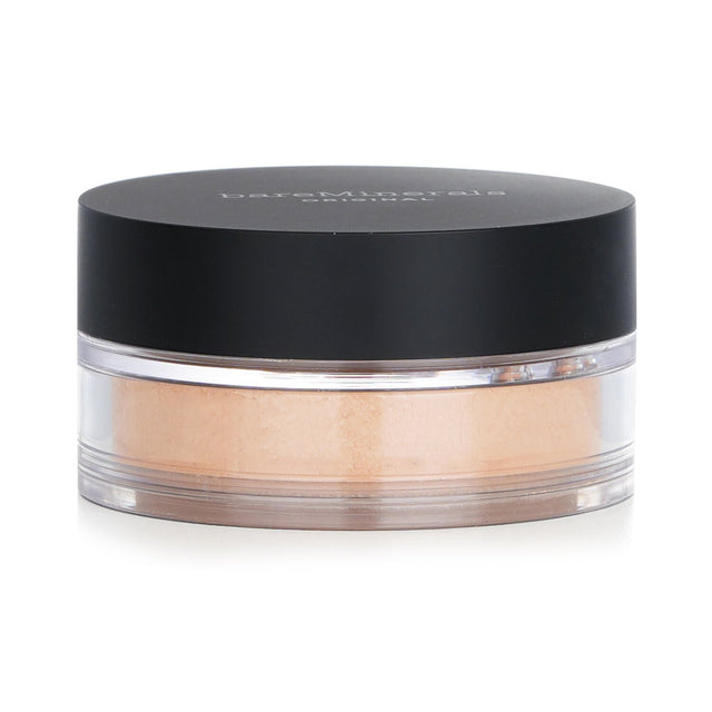 BareMinerals Original SPF 15 Foundation in Medium Beige offers sheer coverage, sun protection, and a natural, luminous finish.