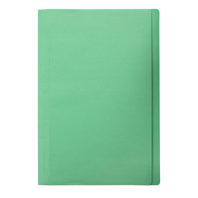 Vibrant green Marbig manilla folders pack of 20, ideal for organizing projects and personal documents with durability.