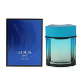 Tous - Sport Eau De Toilette Spray 100ml: A vibrant fragrance with lemon, ginger, and cashmere, embodying freshness and vitality.