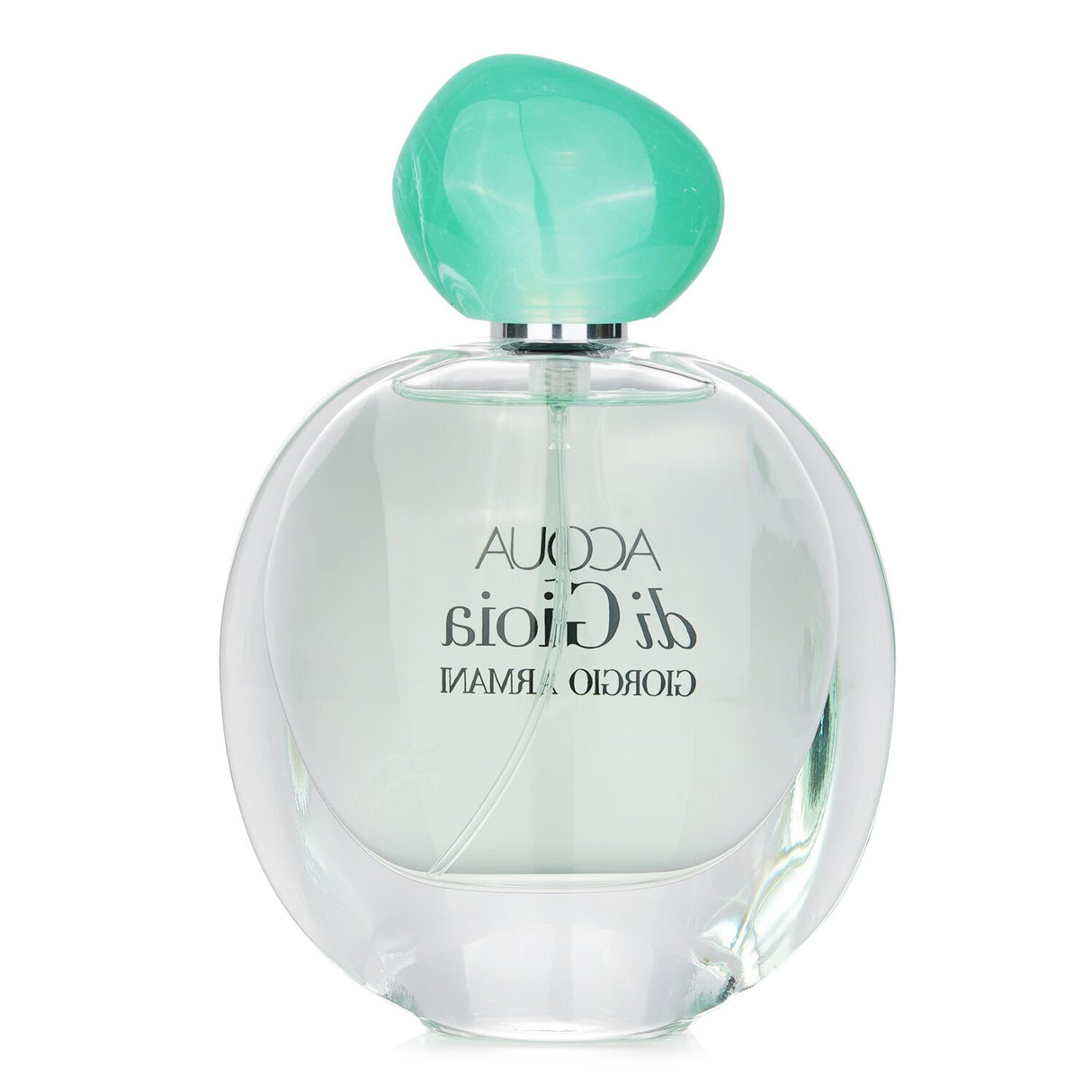 Giorgio Armani Acqua Di Gioia fragrance in a 50ml bottle, featuring notes of mint, jasmine, cedar, and brown sugar.