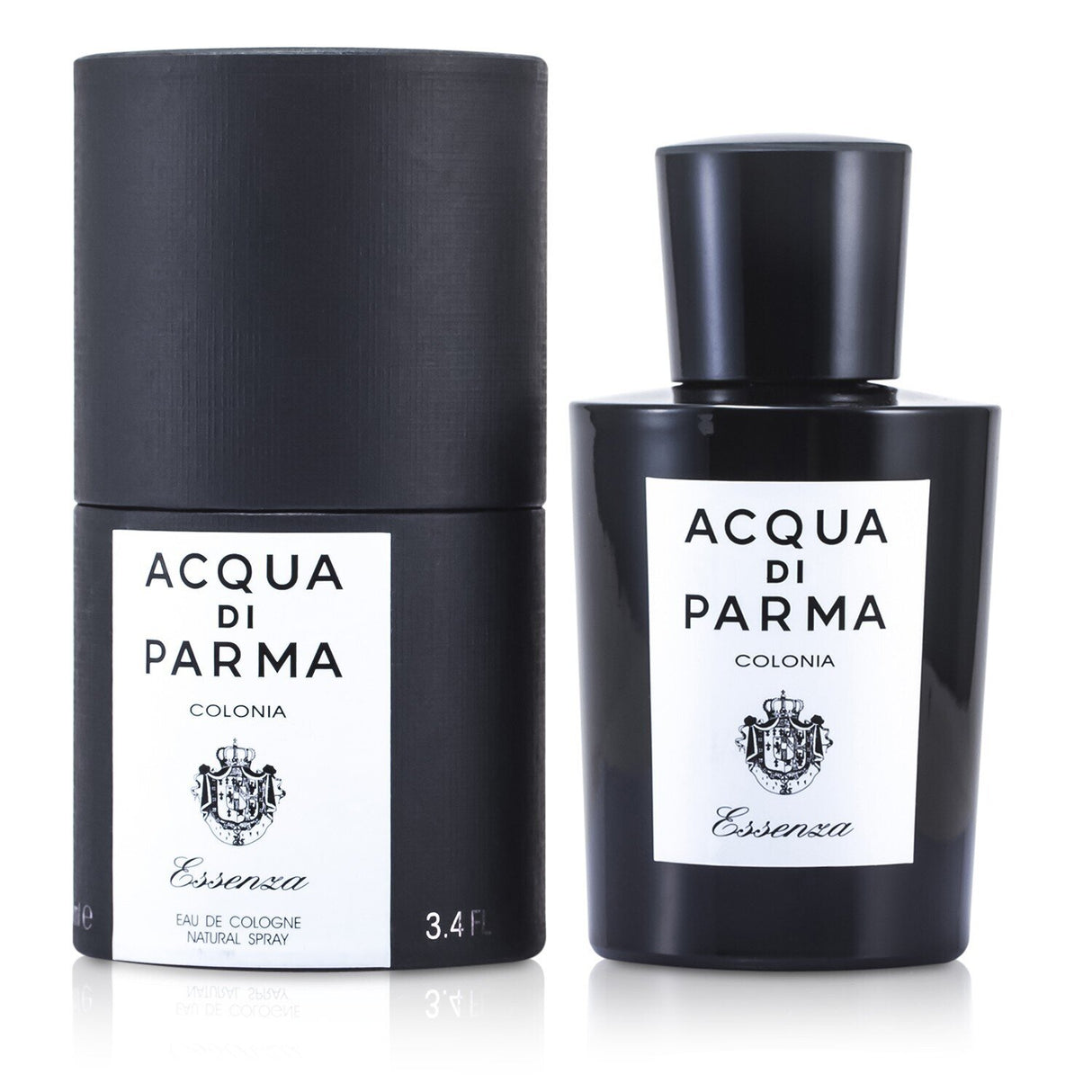 Woody citrus fragrance for men with bergamot, lemon, and floral notes, embodying Italian elegance in a 100ml spray.