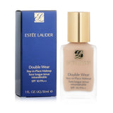 Estee Lauder Double Wear Makeup SPF 10 in No. 62 Cool Vanilla, offering medium coverage for a flawless, natural complexion.