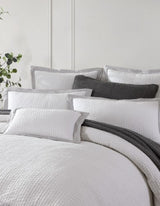 Queen - Qulit/ Duvet Cover Set - Felix Charcoal by Private Collection