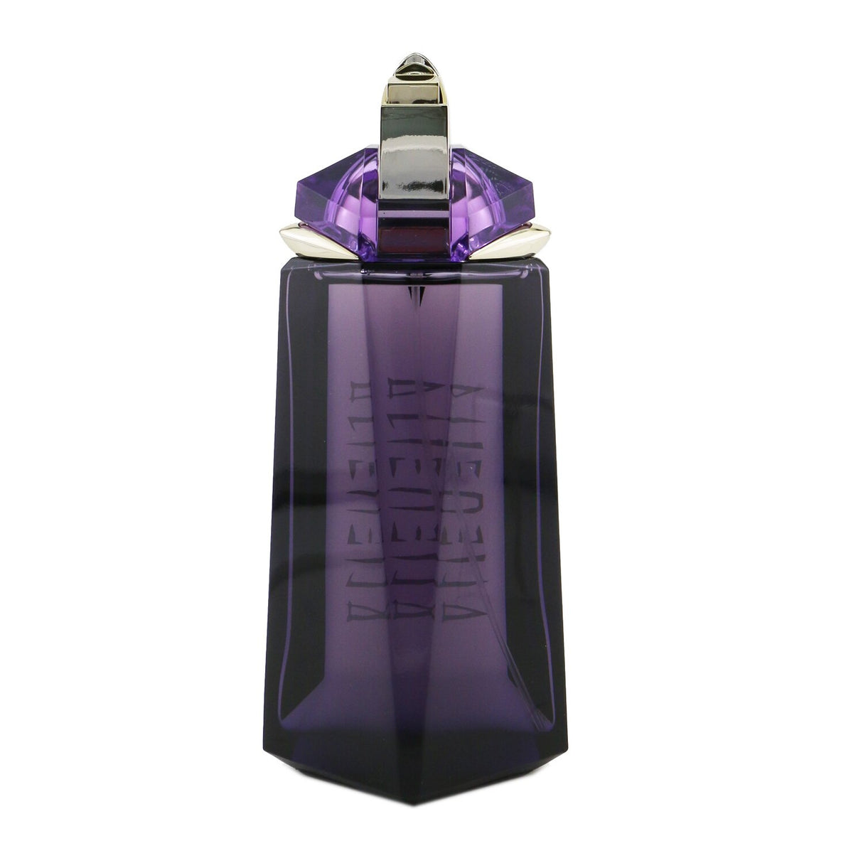 90ml Thierry Mugler Alien Eau De Parfum, a refillable woody oriental fragrance with jasmine, amber, and a warm, sensual aura.